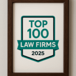 Top 100 Law Firms Plaque